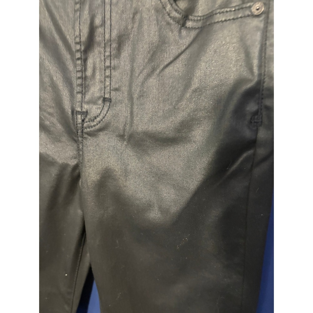 Hidden Jeans Ryan Black Coated Bootcut Jeans High Rise Size 26 NWT HD3322-B - Picture 4 of 6